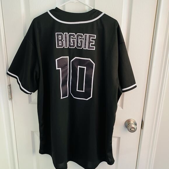 90’s Bad Boy Records Jersey #10 Biggie “B.I.G. Smalls Hip Hop Mens Size XXXL - Picture 3 of 3